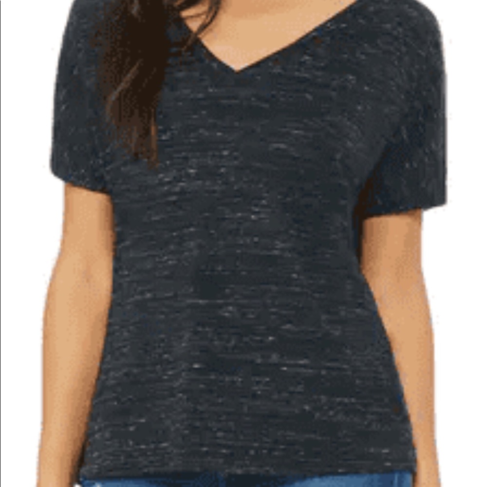 Slouchy V-Neck Tee